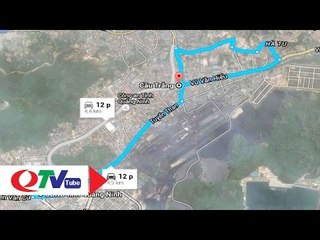 Cấm xe đoạn qua Công an tỉnh Quảng Ninh | QTV