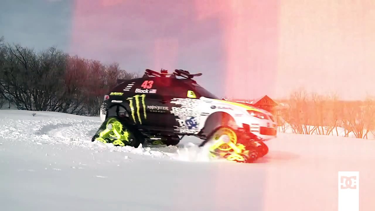 DC SHOES׃ KEN BLOCK'S TRAX STI CAR