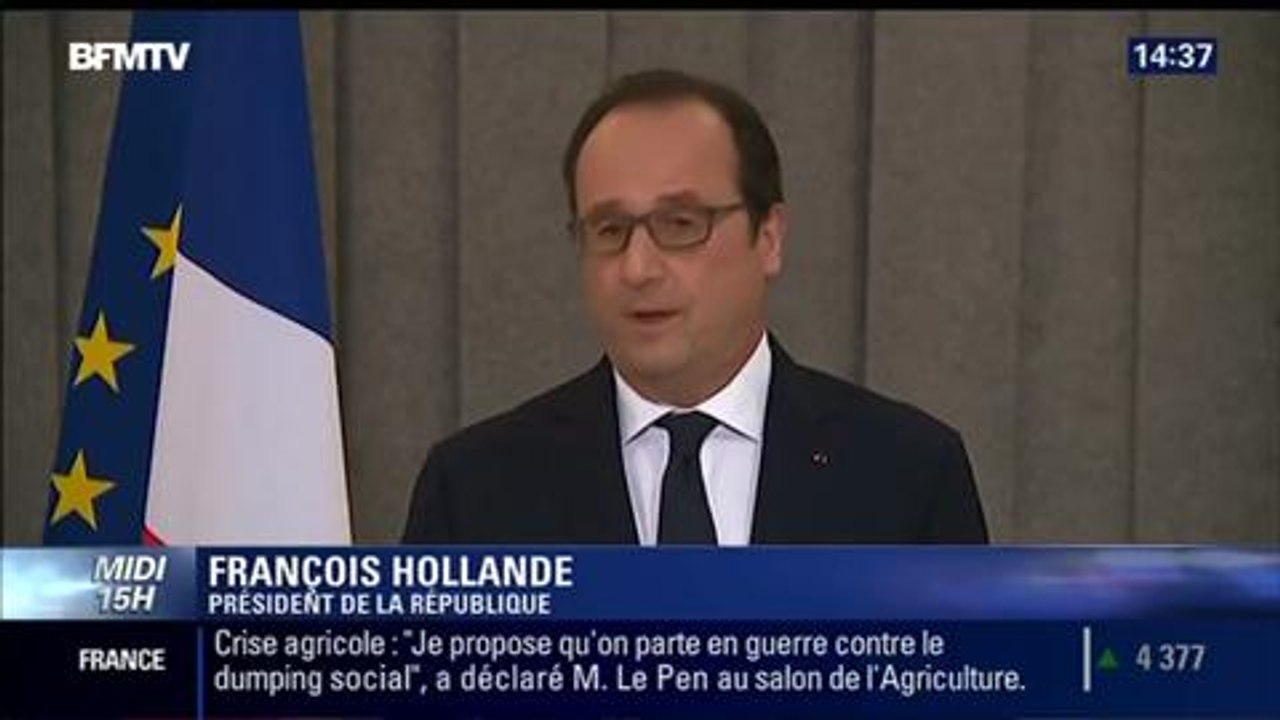 François Hollande donne des nouvelles de Myriam El Khomri