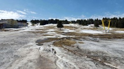 Son Yılların En Sıcak Mevsimi Uludağ'da Karları Eritti