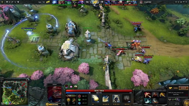 Dendi vs XBOCT — NaVi vs Empire road to Manila Dota 2