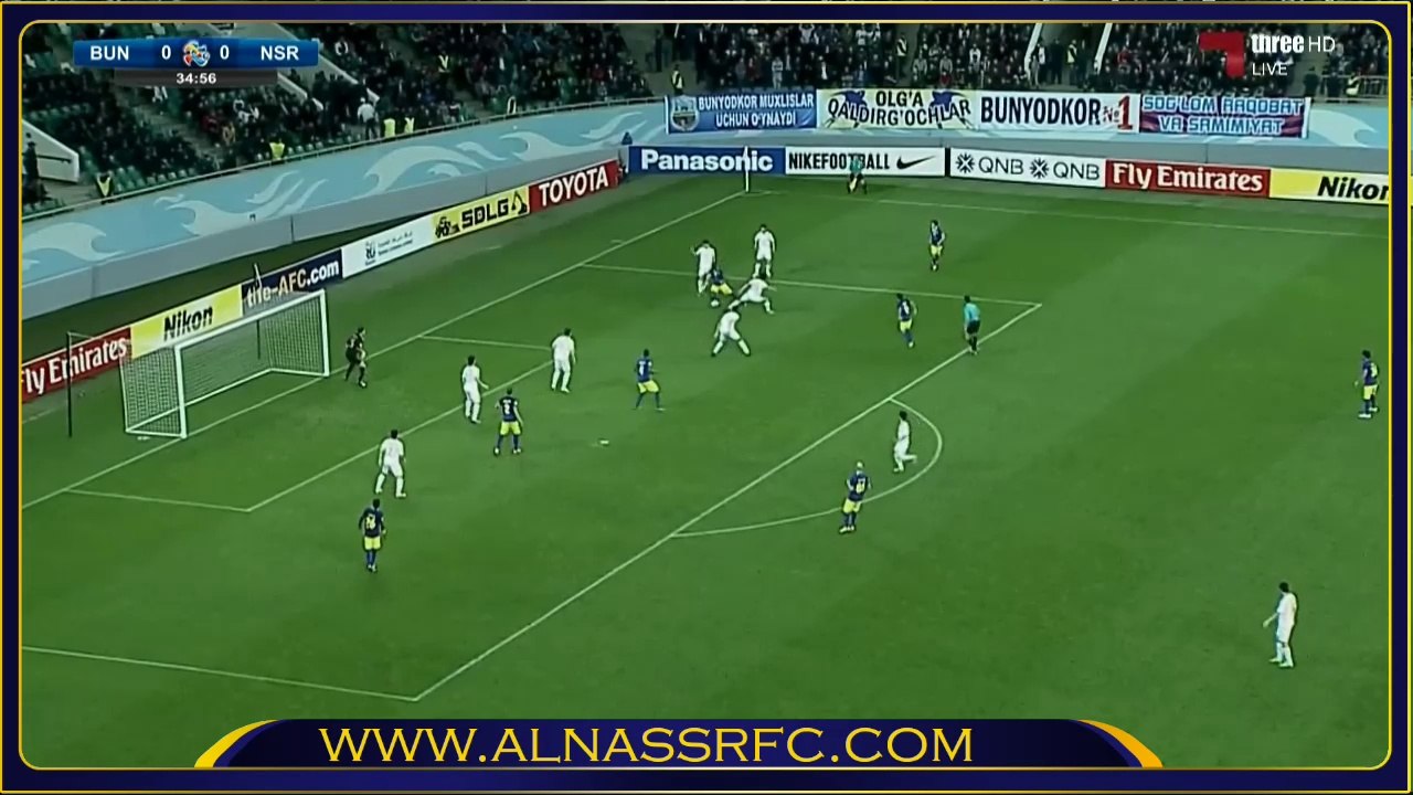 هدف النصر على بونيودكور الأوزبكي || دوري أبطال آسيا || موديبو مايقا