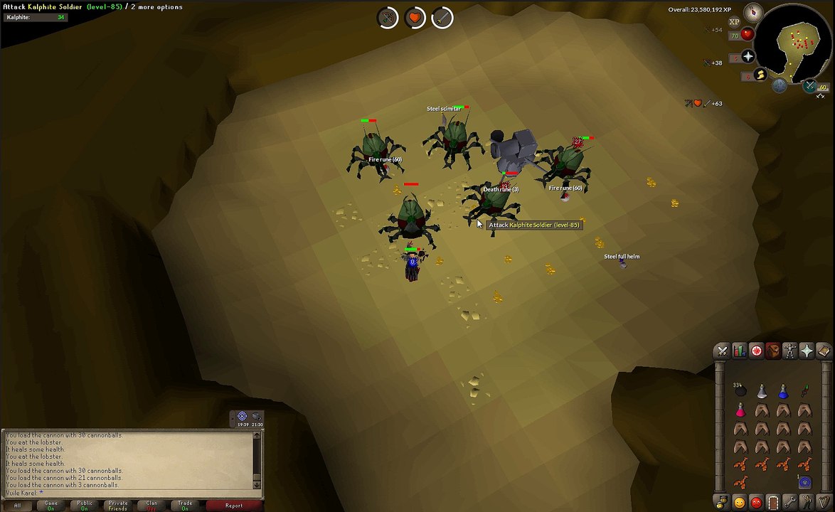 How to kill Kalphites like a Boss - Runescape Old School - OSRS 2007