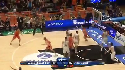Sergio Llull offre la victoire au Real Madrid (95-94) face à Valence