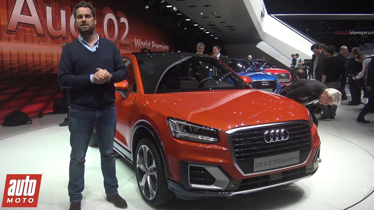 Audi Q2 GENEVE 2016 : le SUV compact dévoilé au salon de Genève