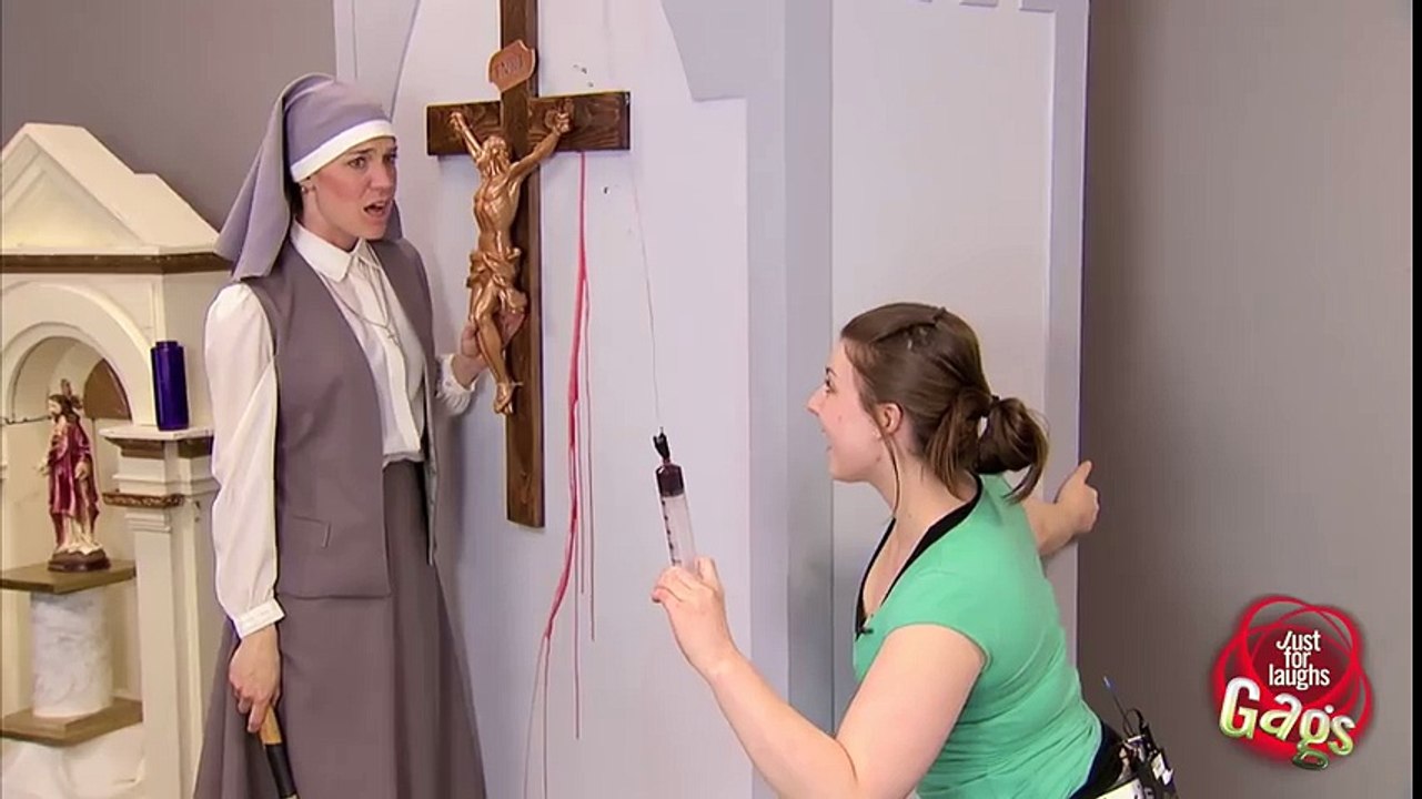 Bleeding Jesus Prank