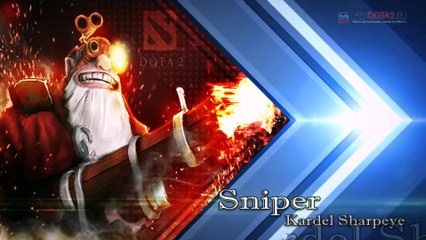 Dota 2 Battle - Sniper vs Traxex