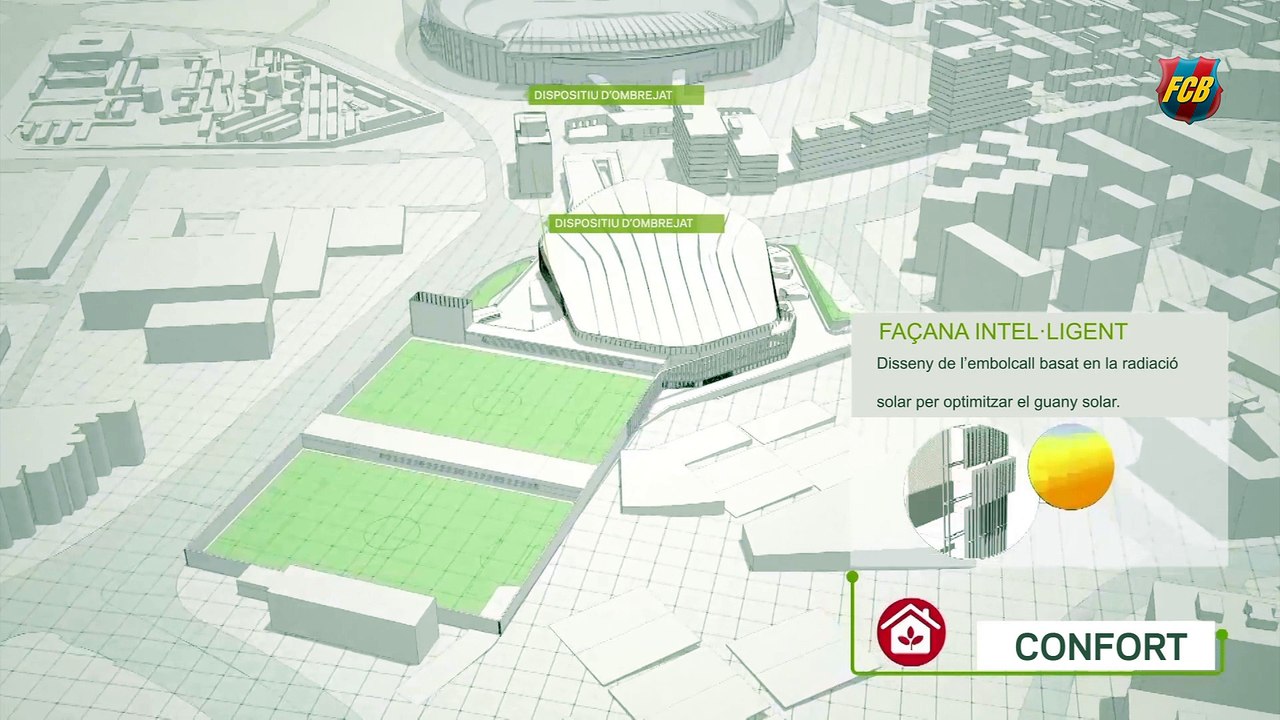 NOU PALAU BLAUGRANA: Sostenibilitat ambiental