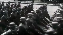 Wehrmacht soldiers march