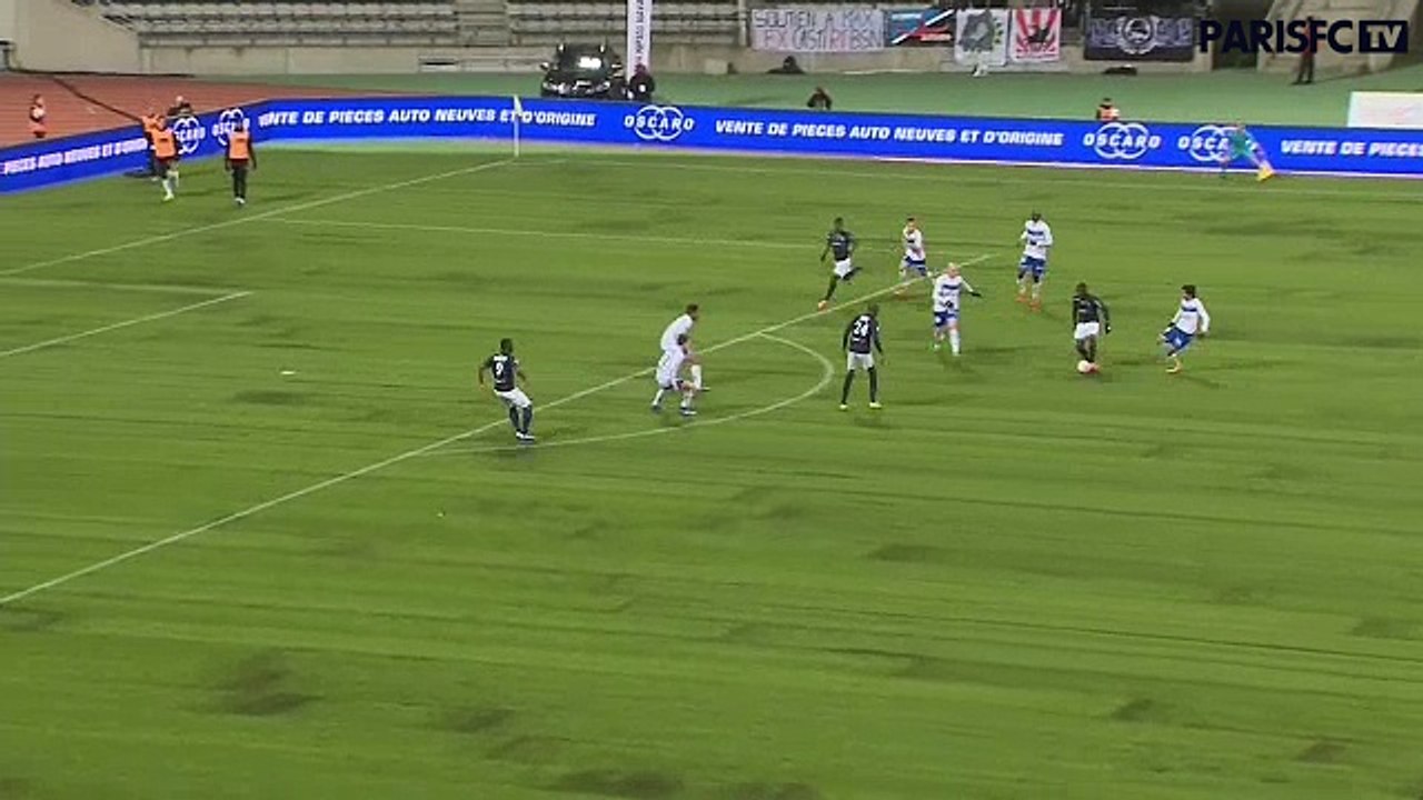 Buts du Paris FC contre l'AJ Auxerre