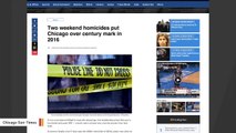 Homicides In Chicago Near 100 In Just Two Months