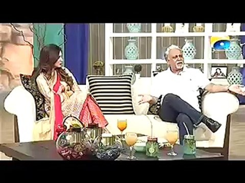 Nadia Khan Indirectly Taunting His Ex- Husband In LIve Show