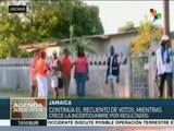 En Jamaica no terminan de contar votos de legislativas