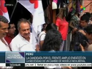 Perú: Frente Amplio quiere virar al país hacia el progresismo