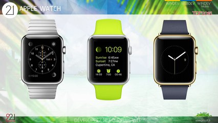 Développer une application pour une montre Apple Watch avec WINDEV Mobile