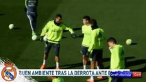 Jugadores del Real Madrid se divierten tras perder 0-1 ante el Atlético • 201