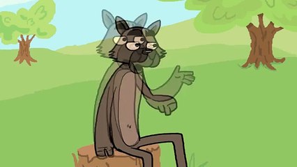 Заяц и волк