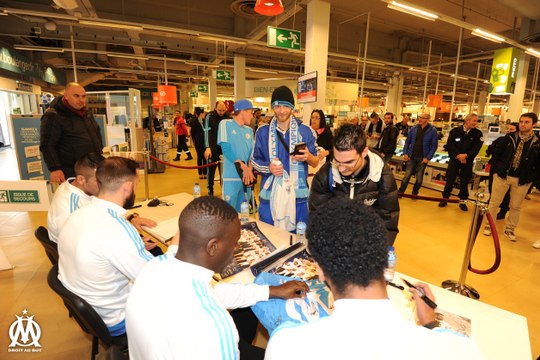 Les Olympiens offrent du temps aux supporters