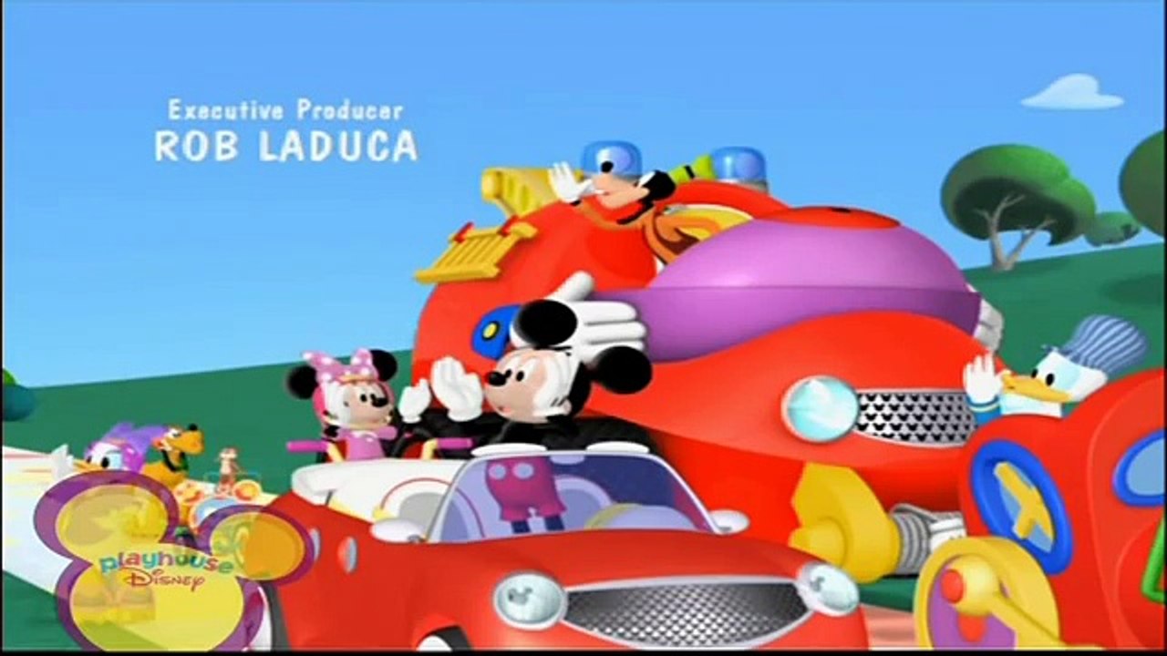 Playhouse Disney Scandinavia MICKEY MOUSE CLUBHOUSE : ROAD RALLY Ending ...
