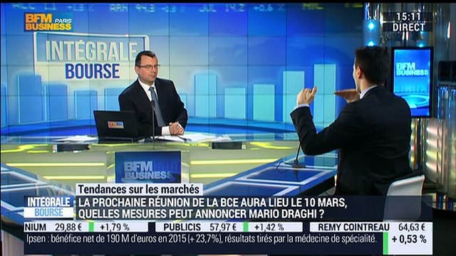 Les tendances sur les marchés: Mario Draghi a promis aux marchés de nouveaux cadeaux, on se demande quelles formes ils vont prendre , Raphaël Gallardo - 01/03