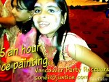 First Birthday Party Ideas, Bollywood banquet hall, Fraserview banquet hall, Surrey Vancouver Richmond BC, by Bobby the Magician, Gigsalad Craigslist Vancouver balloon clowns and face painters, reviews, testimonials, Vancouver face painters compared