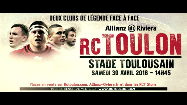 Trailer Toulon-Toulouse - TOP14 J22 - 2015/2016