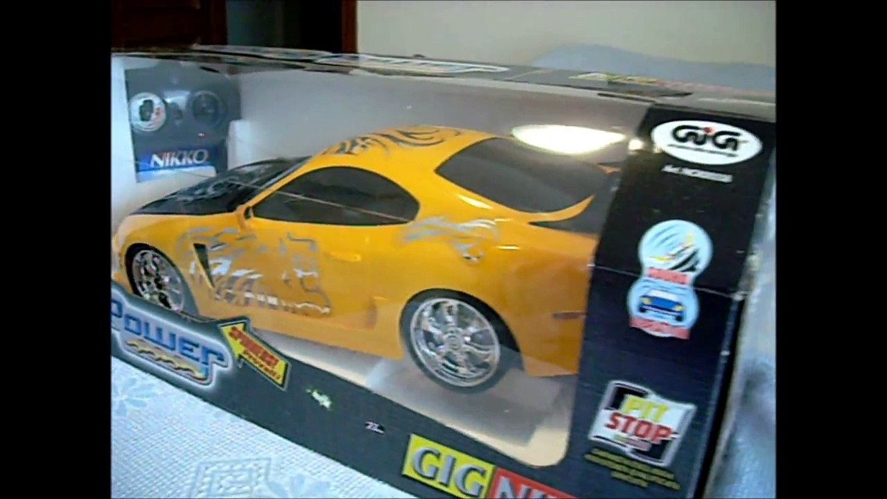 nikko toyota supra rc car