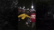 49ers/Vikings Fans Brawl -- Security Guard to the Rescue ... Hero to Be Honored