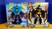 Batman Unlimited Wing Warrior & Attack Armor Batman Vs. Imaginext Joker Robot Solomon Grundy