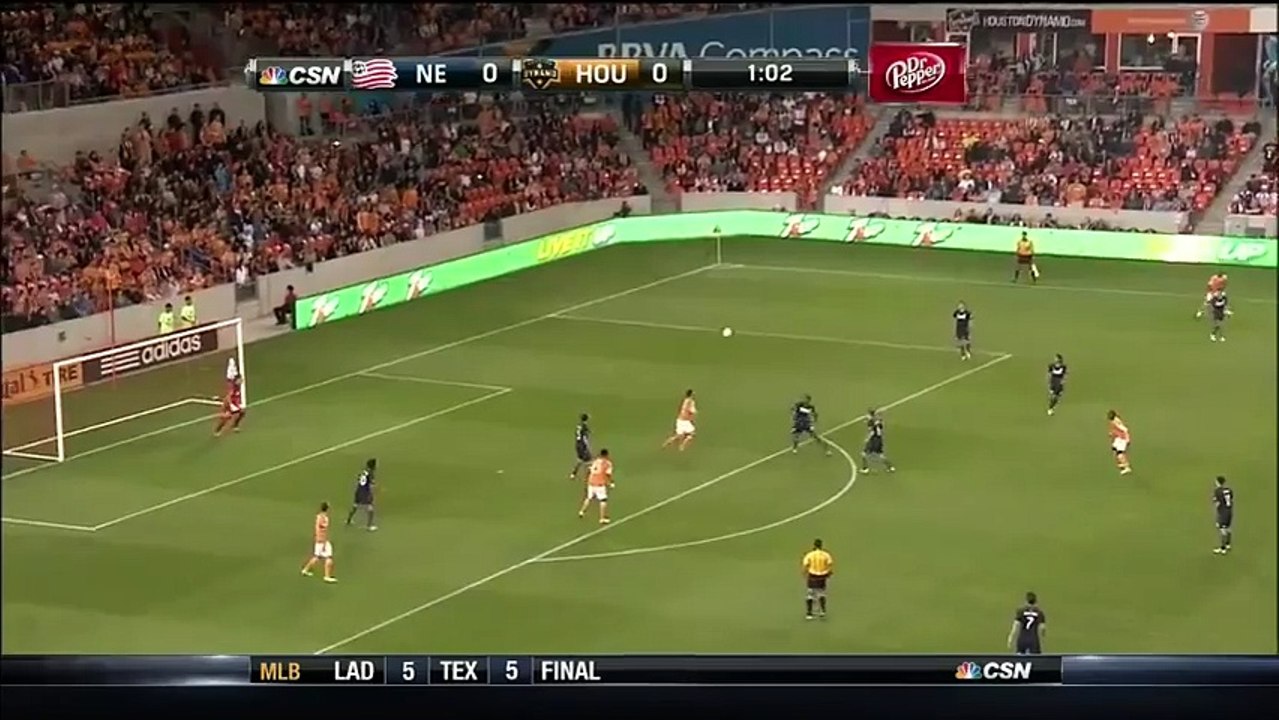 GOAL Will Bruin kicks off the Dynamo season in style  Houston Dynamo vs. New England Revolution