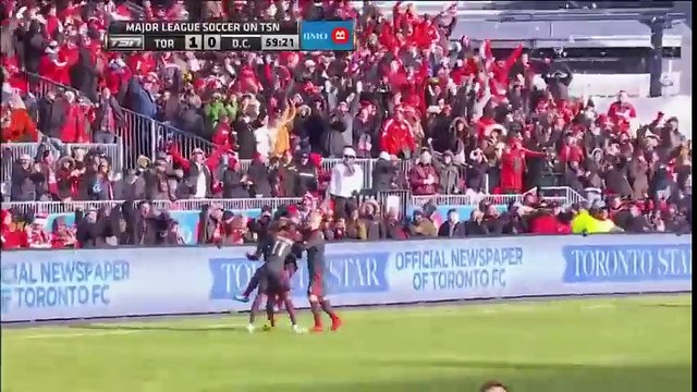 GOAL Jermain Defoe opens the score for TFC Toronto FC vs. D.C. United