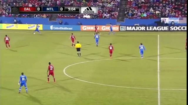 GOAL Nyassi taps one in after the fancy Mapp cross FC Dallas vs. Montreal Impact