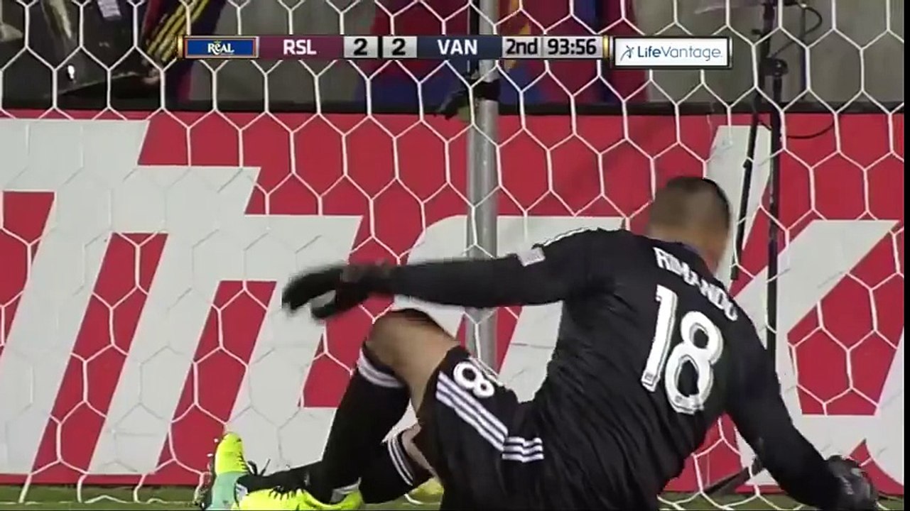 GOAL Sebastian Fernandez knocks in the equalizer  Real Salt Lake vs Vancouver Whitecaps
