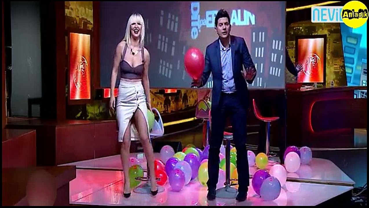 Balon oyununa frikikle damga vurdu (+18)