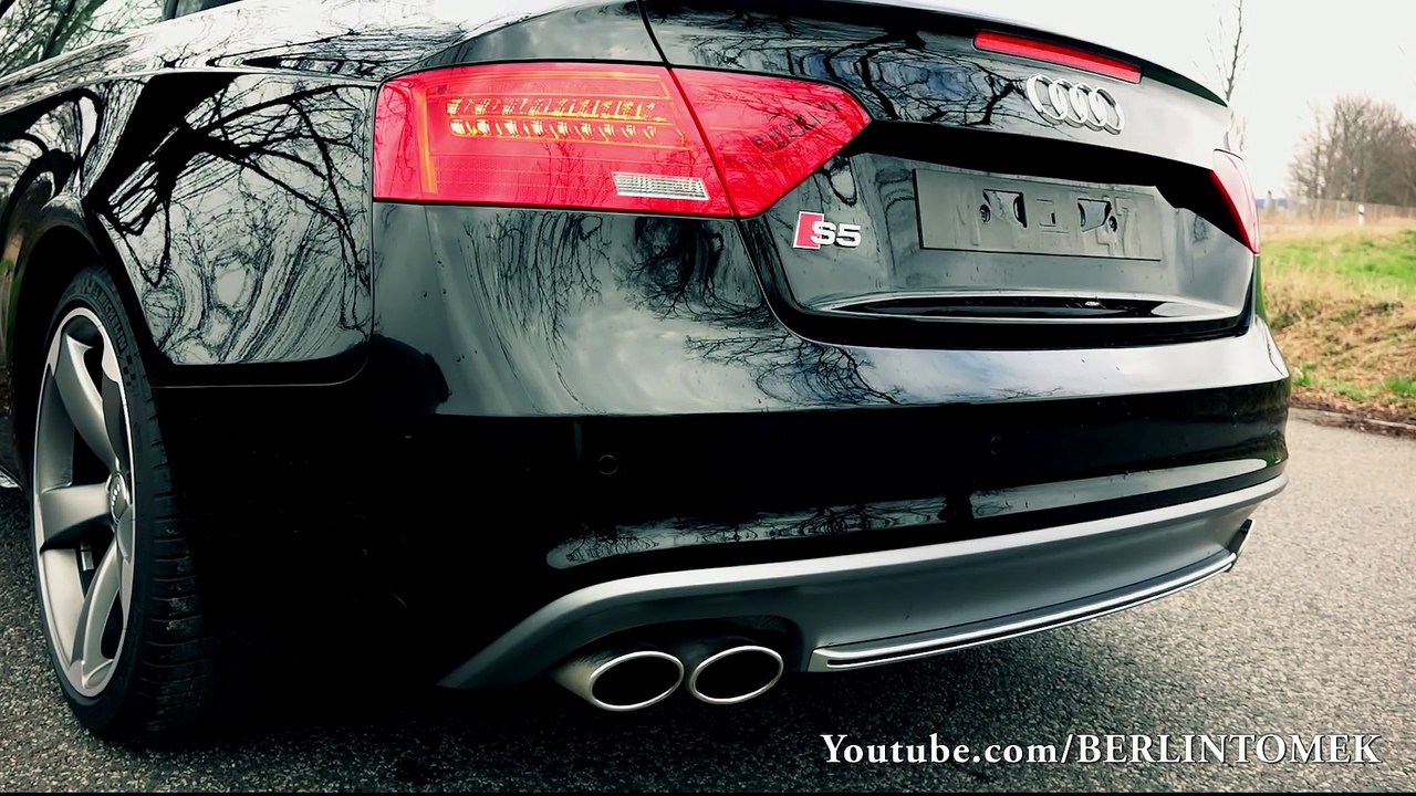 Audi S5 vs BMW 435i Review Acceleration Sound Onboard Autobahn 0-250 Test Drive