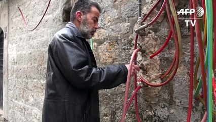 مدينة حلب بمأمن من المعارك لكن سكانها يموتون من العطش