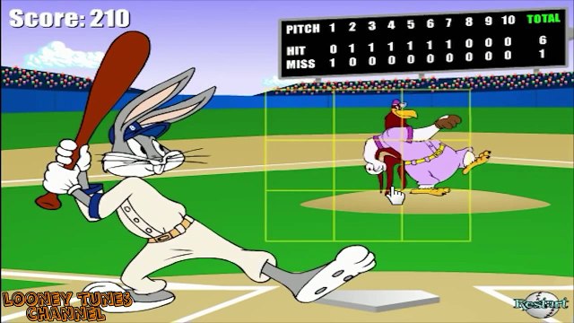 Looney Tunes Game - Bugs Bunnys Home Run Derby (Sweet Baseball Game For Kids)
