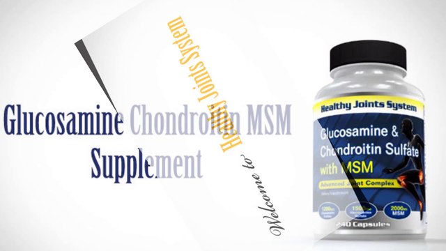Glucosamine chondroitin msm Supplement