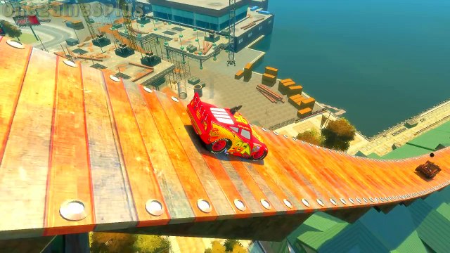 Disney cars Lightning McQueen Tow Mater Mack Truck & Spider man Miki Maus