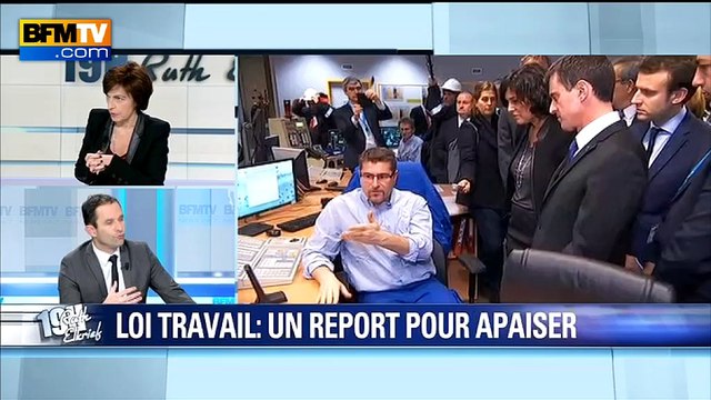 Benoît Hamon, sur la loi Travail: Ce texte nous promet du sang et des larmes