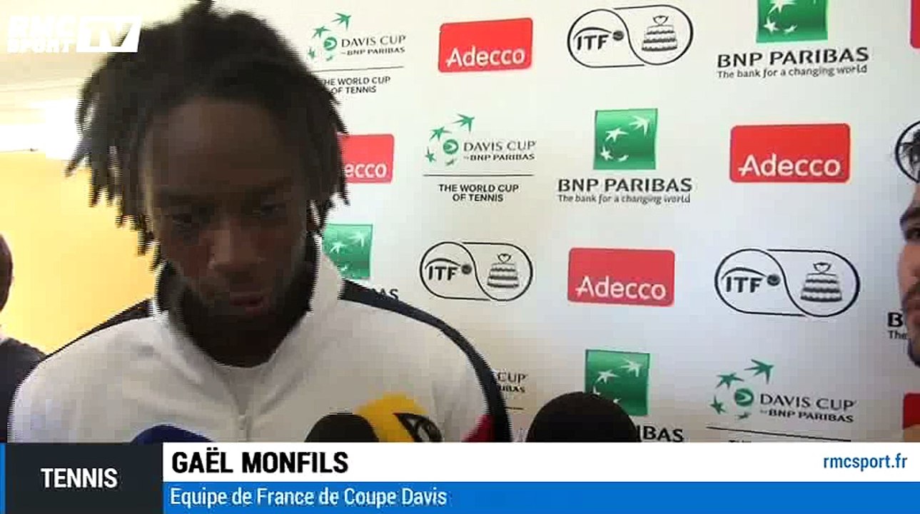 Coupe Davis - Monfils : "Pourquoi je ne voudrais pas jouer en Guadeloupe ?"