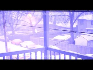 Thundersnow Flashes Over Montreal