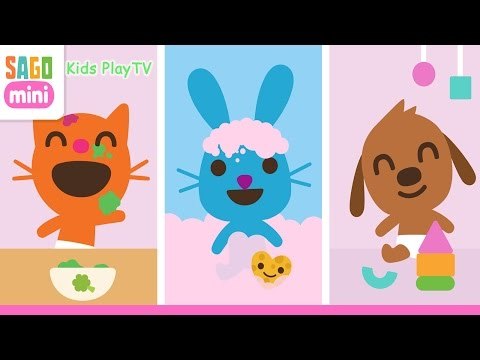SAGO Mini Babies New! Apps for baby (2-5 years) - Sago Mini За компанию