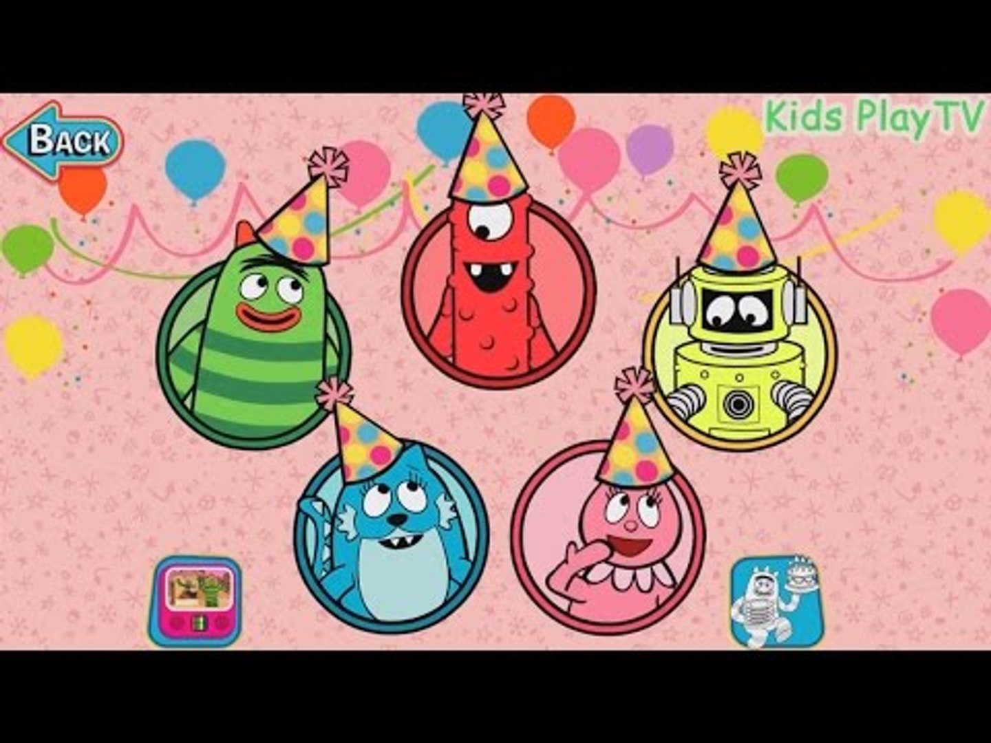 Yo Gabba Gabba Happy Birthday NICKELODEON ~ YO GABBA GABBA! ~ BIRTHDAY