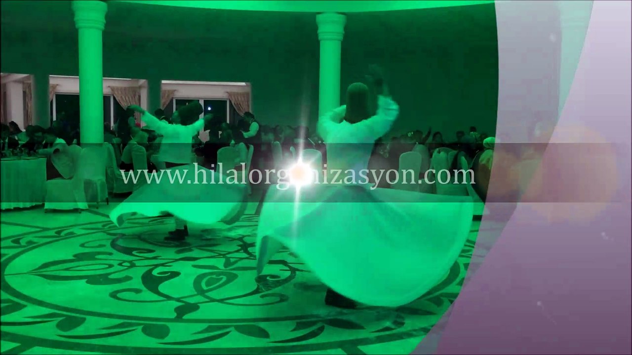 semazen grubu ve ilahi grubu gösterileri - Hilal Organizasyon