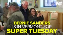 Bernie Sanders Votes For A Democratic Nominee