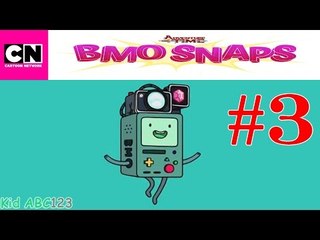 BMO Snaps App Kids Part 3 - Adventure Time Photo Game (Cartoon Network)