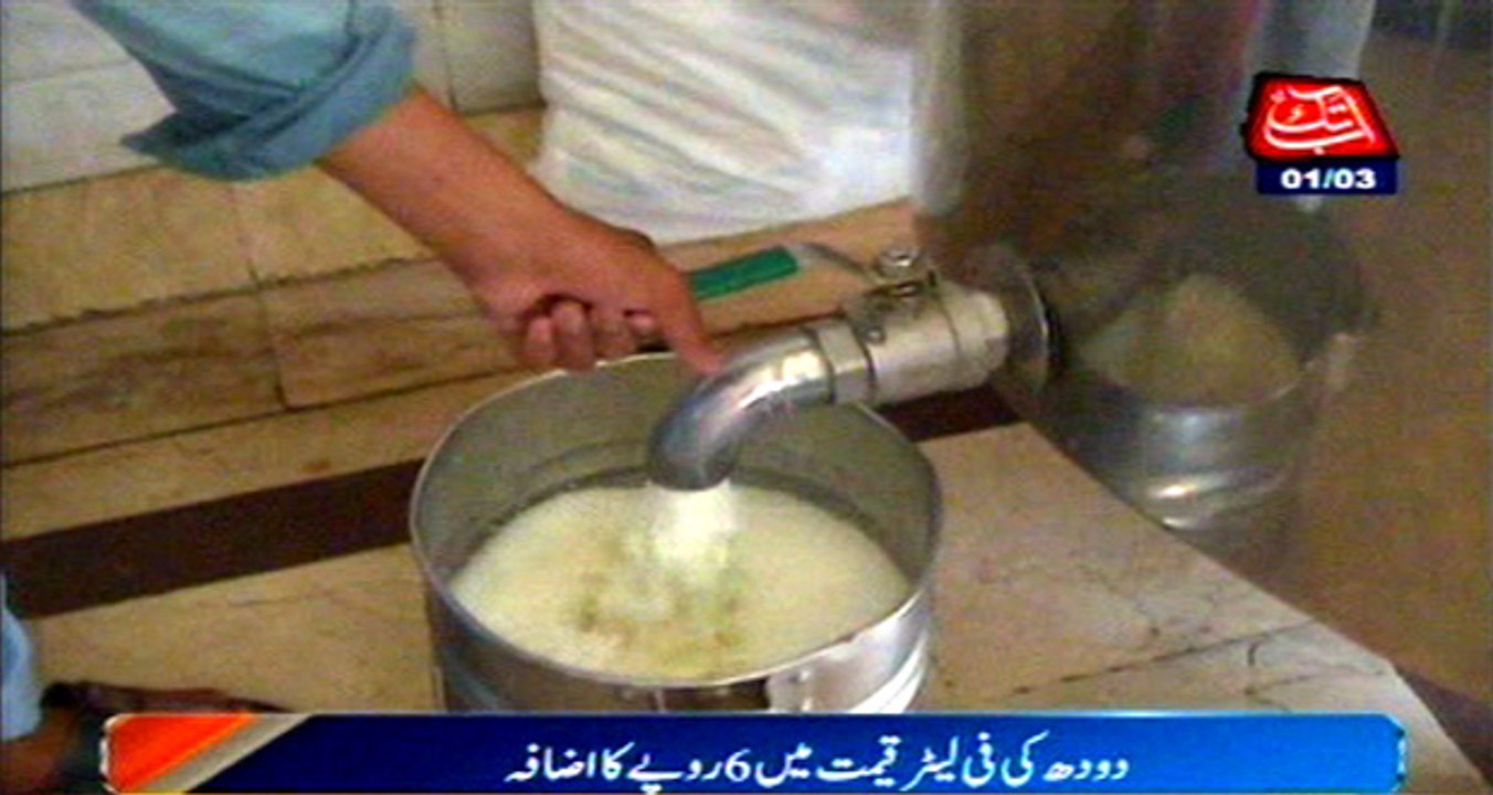 Karachi: Milk price hiked by Rs 6/ liter