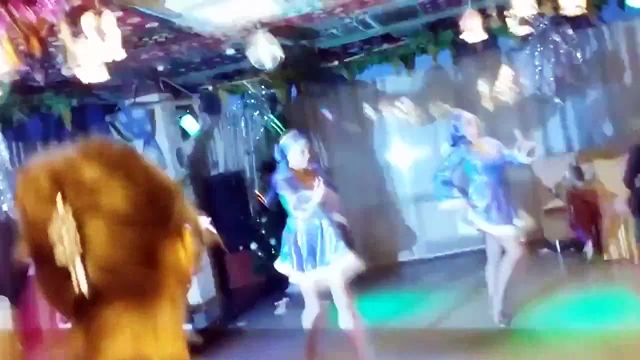OOPS at the end Snow Maidens - Dancing in night club