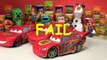 Play Doh Pixar Cars Dragon Lightning McQueen and other Disney Car Toys